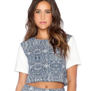 Ladakh Spartan Boxy Crop Top